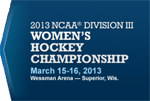 2012-13 NCAA Women's Ice Hockey - DIII Frozen Four